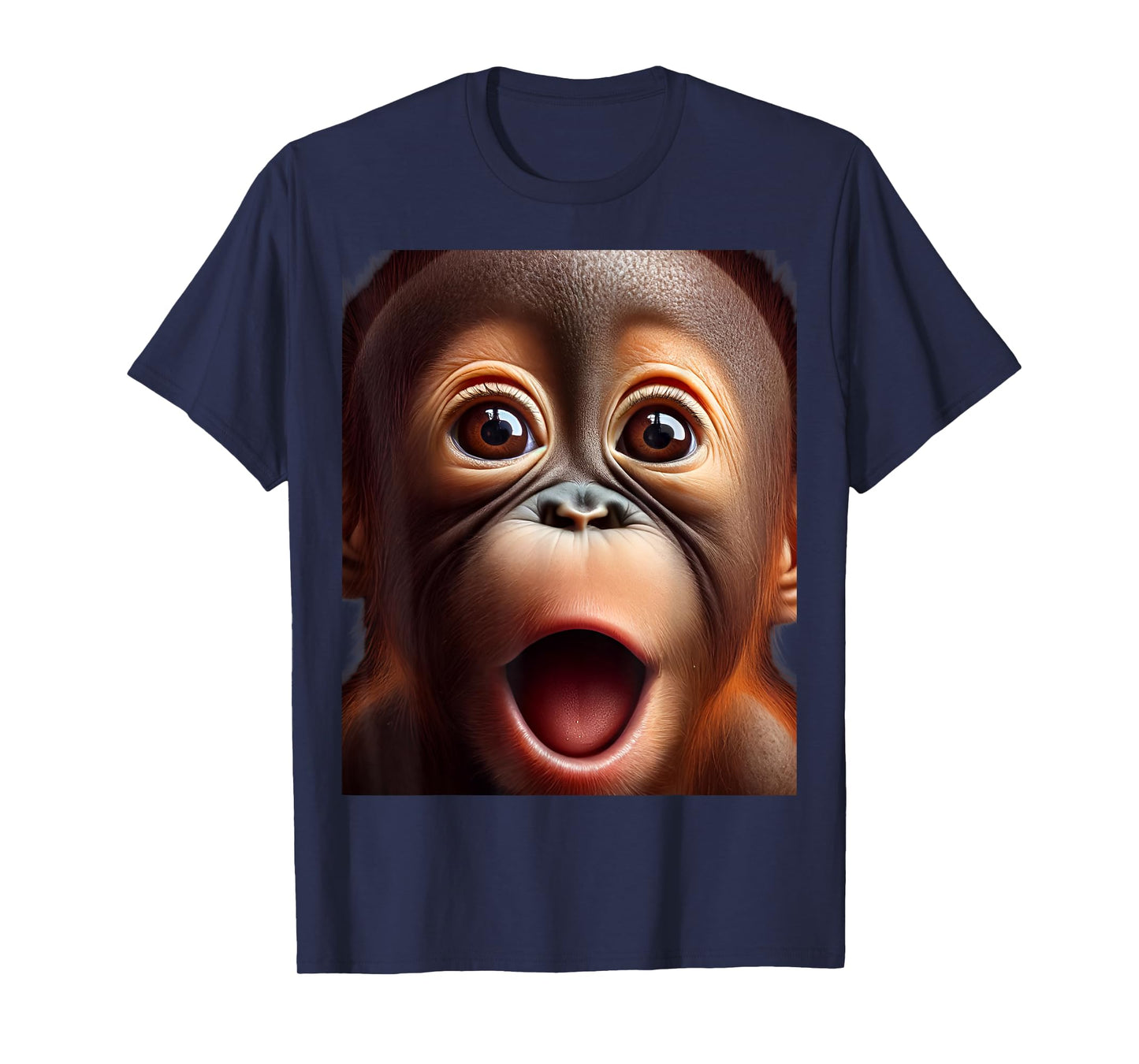 Funny Monkey Face baby orangutan T-Shirt