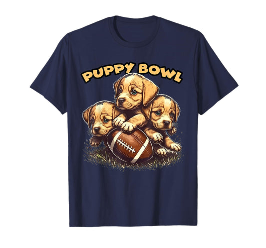Puppy Bowl Sunday Funny Puppies Puppybowl Dog Fan T-Shirt