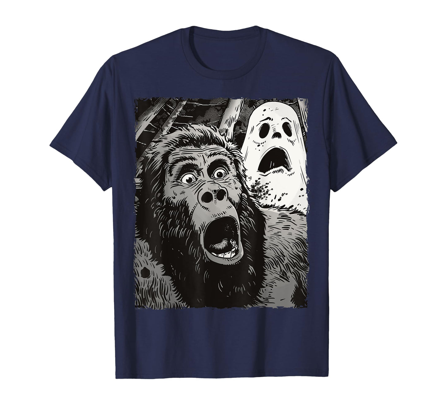 Funny Bigfoot Sasquatch Halloween T-Shirt