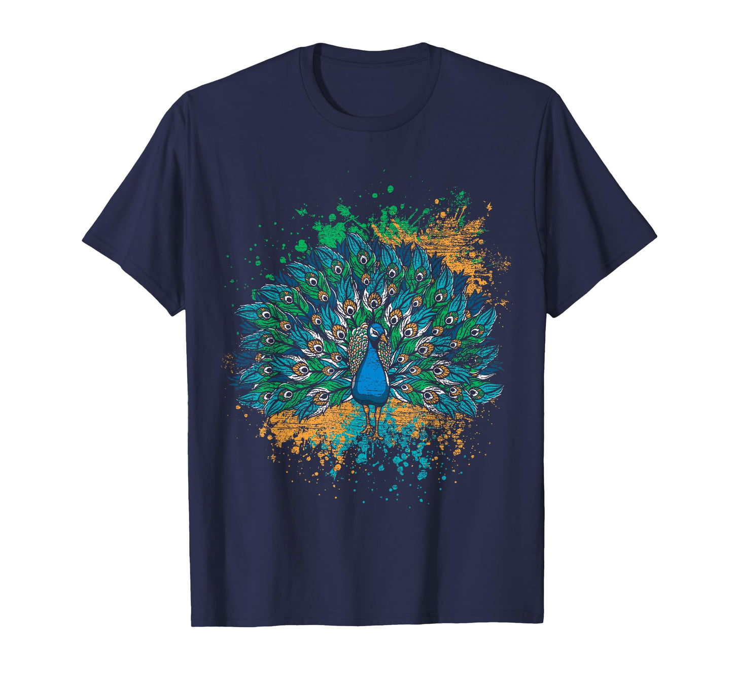 Decorative Colorful Tail Peacock T-Shirt