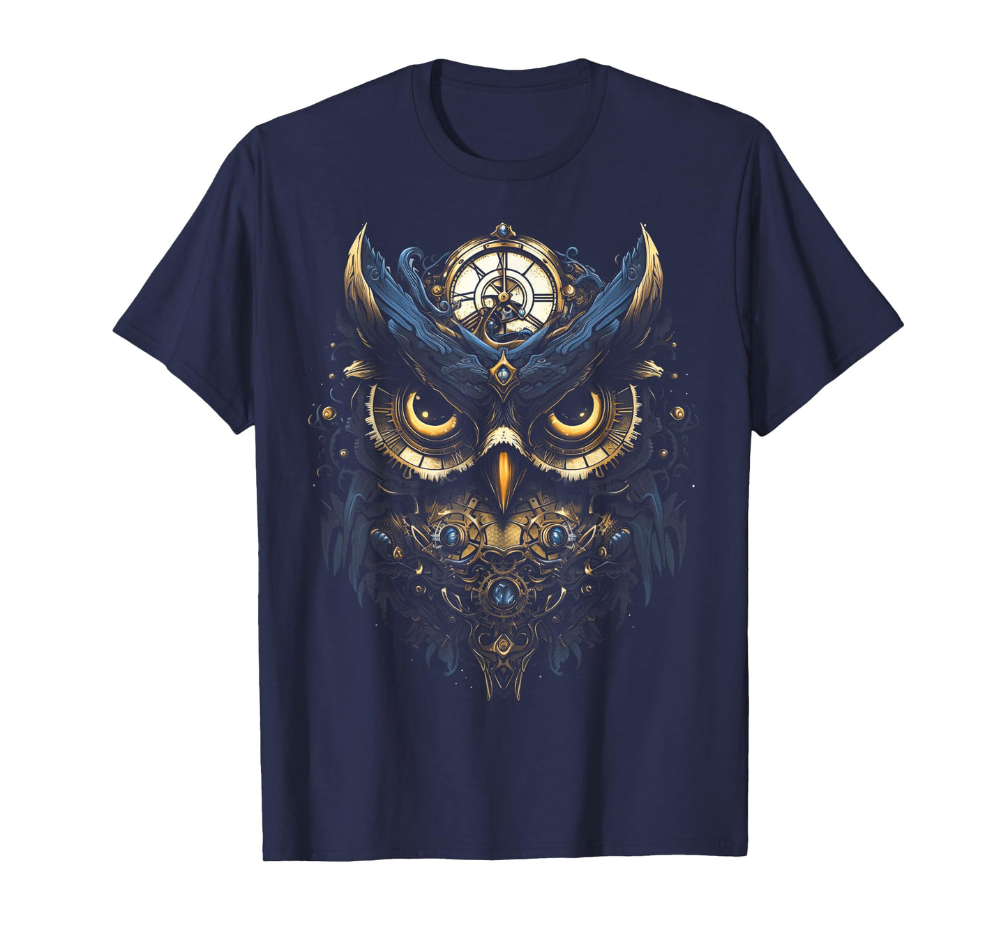 Steampunk Mechanical owl Victorian Bird T-Shirt