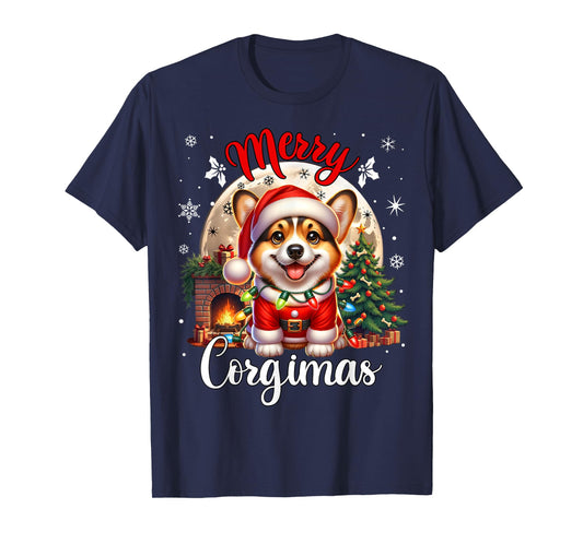 Christmas Costume Corgi Xmas Merry Corgimas Corgi T-Shirt