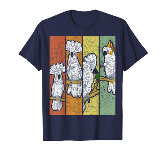 Retro Cockatoo T-Shirt Black