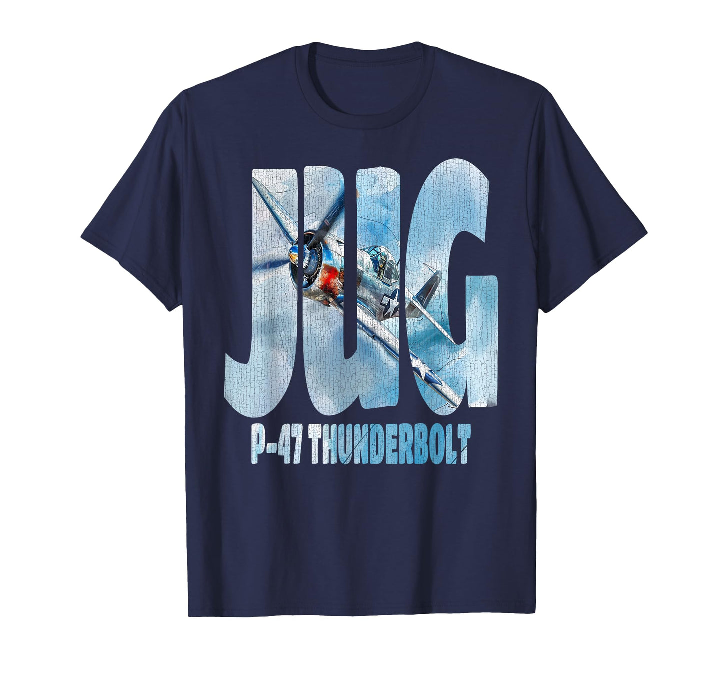 P:-47 Thunderbolt WW2 American Warbird Aviation Hobbyist T-Shirt