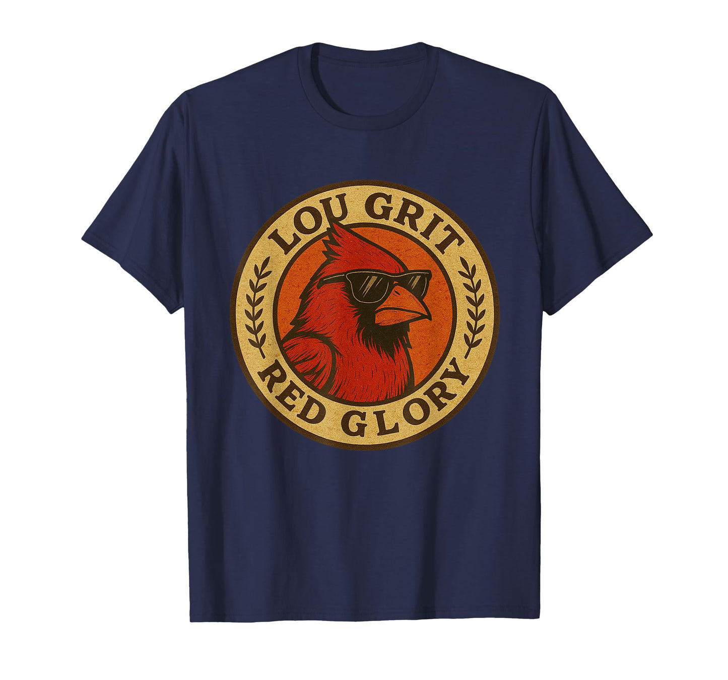 Graphic Cardinal Name Proud Style Classic Lous Grits & Glory T-Shirt