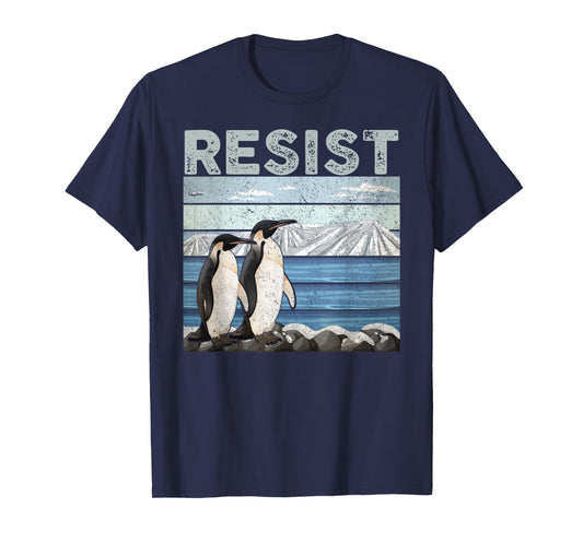 Resist Penguin Activism T-Shirt
