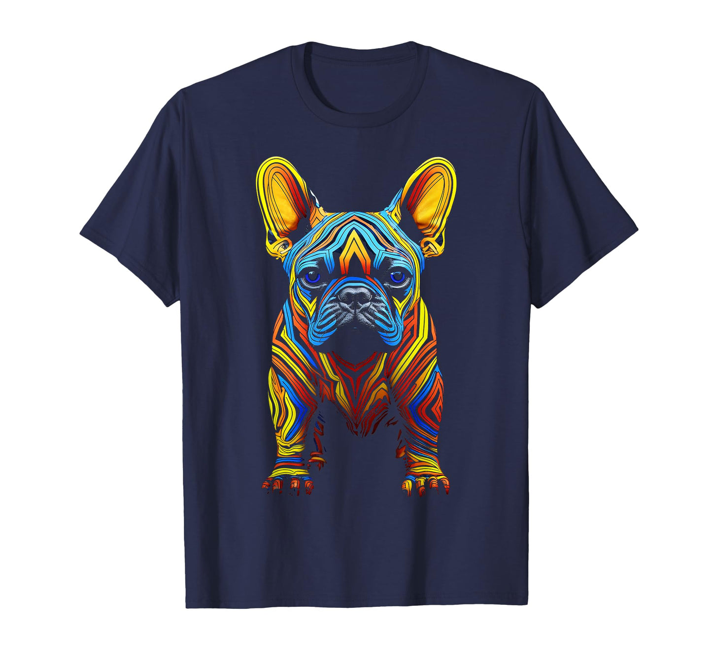 French Bulldog Motif Pet Art Dog French Bulldog T-Shirt