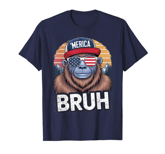 Cool Bruh Yeti Graphic for Men and Boys T-Shirt