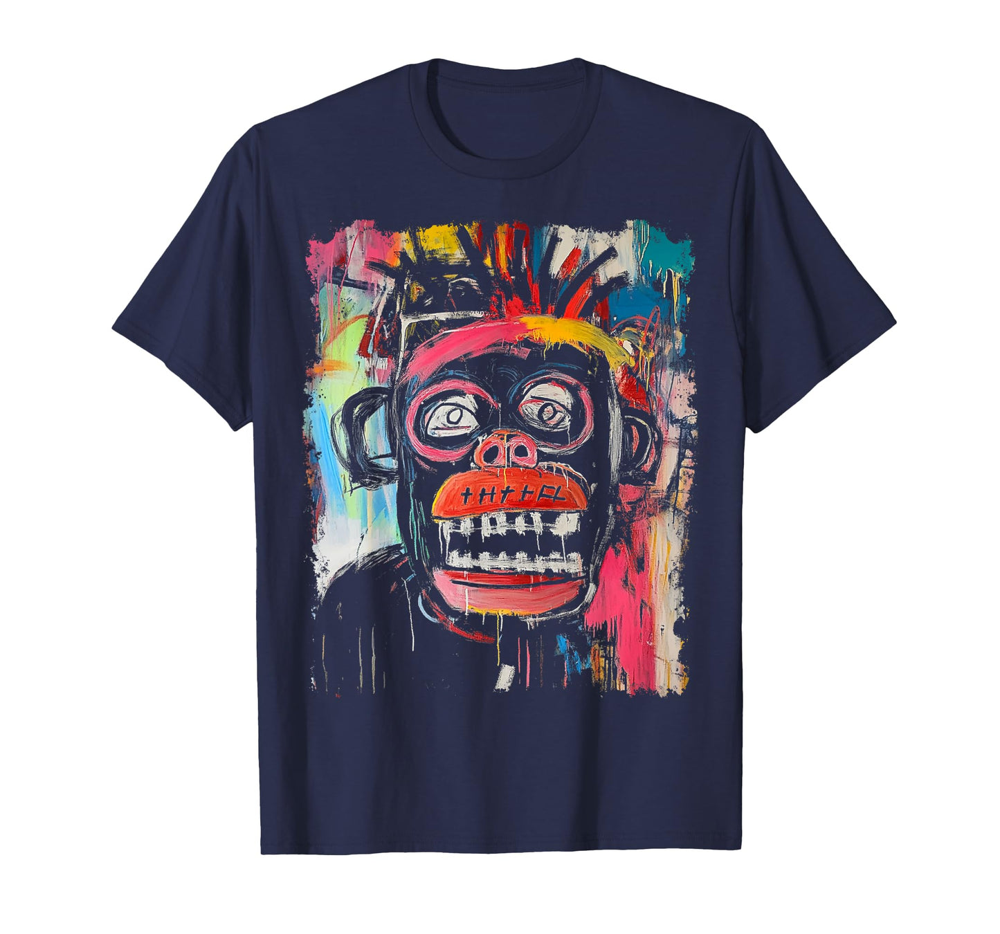 Pop Art Style Monkey 90s Graffiti T-Shirt