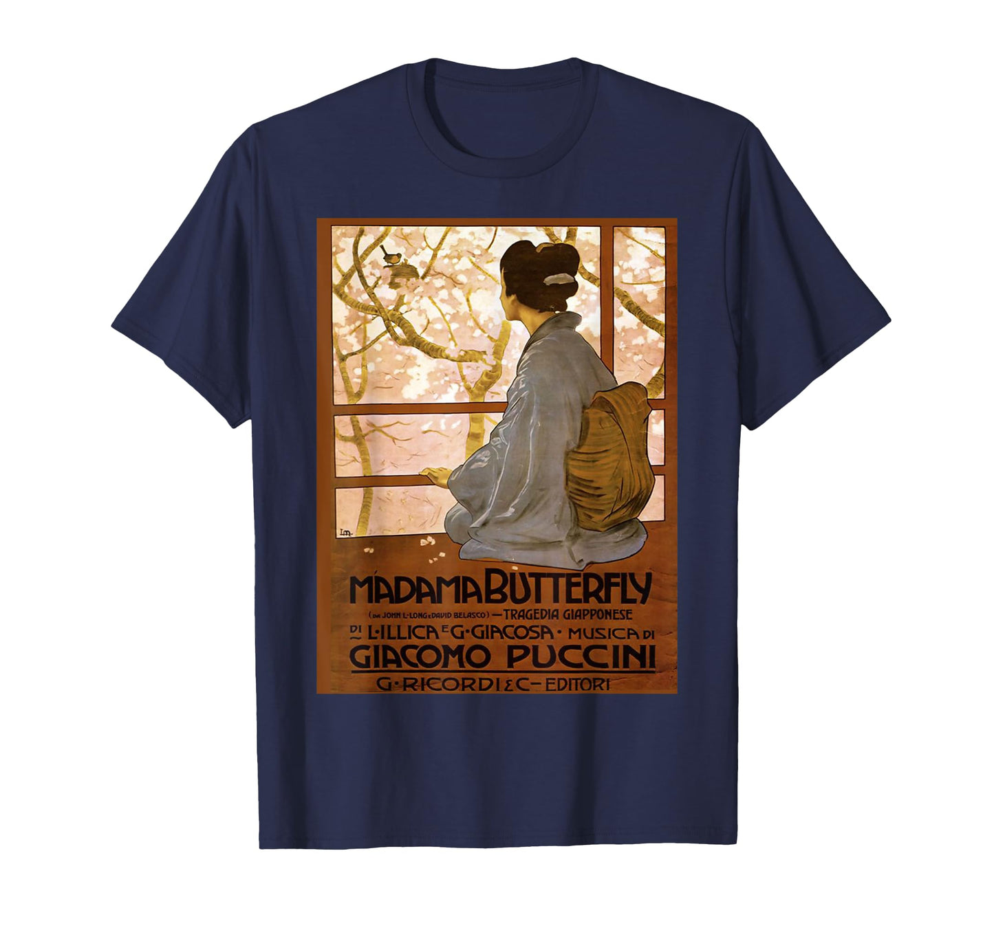 Vintage poster - Madama Butterfly Retro T-Shirt T-Shirt