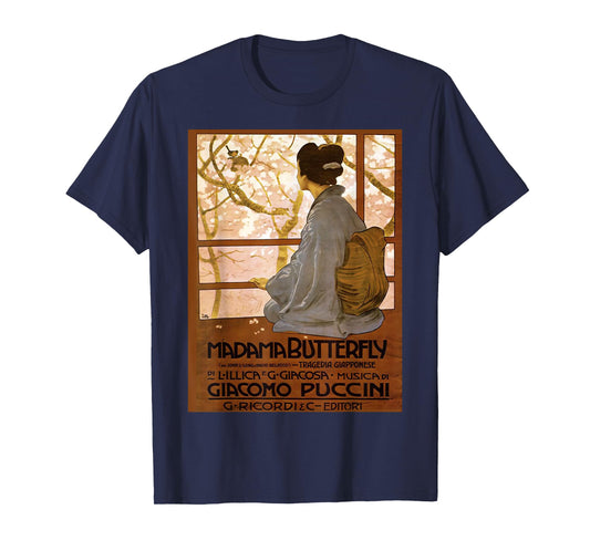 Vintage poster - Madama Butterfly Retro T-Shirt T-Shirt