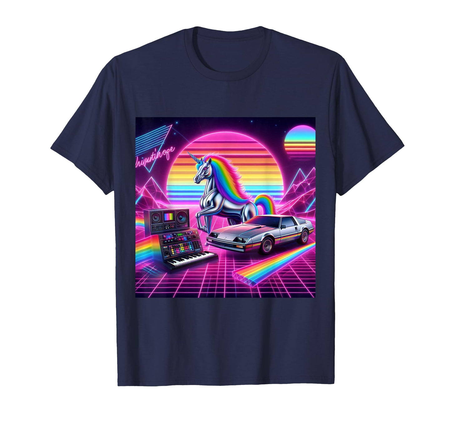 Ride the 80s Synth wave T-Shirt
