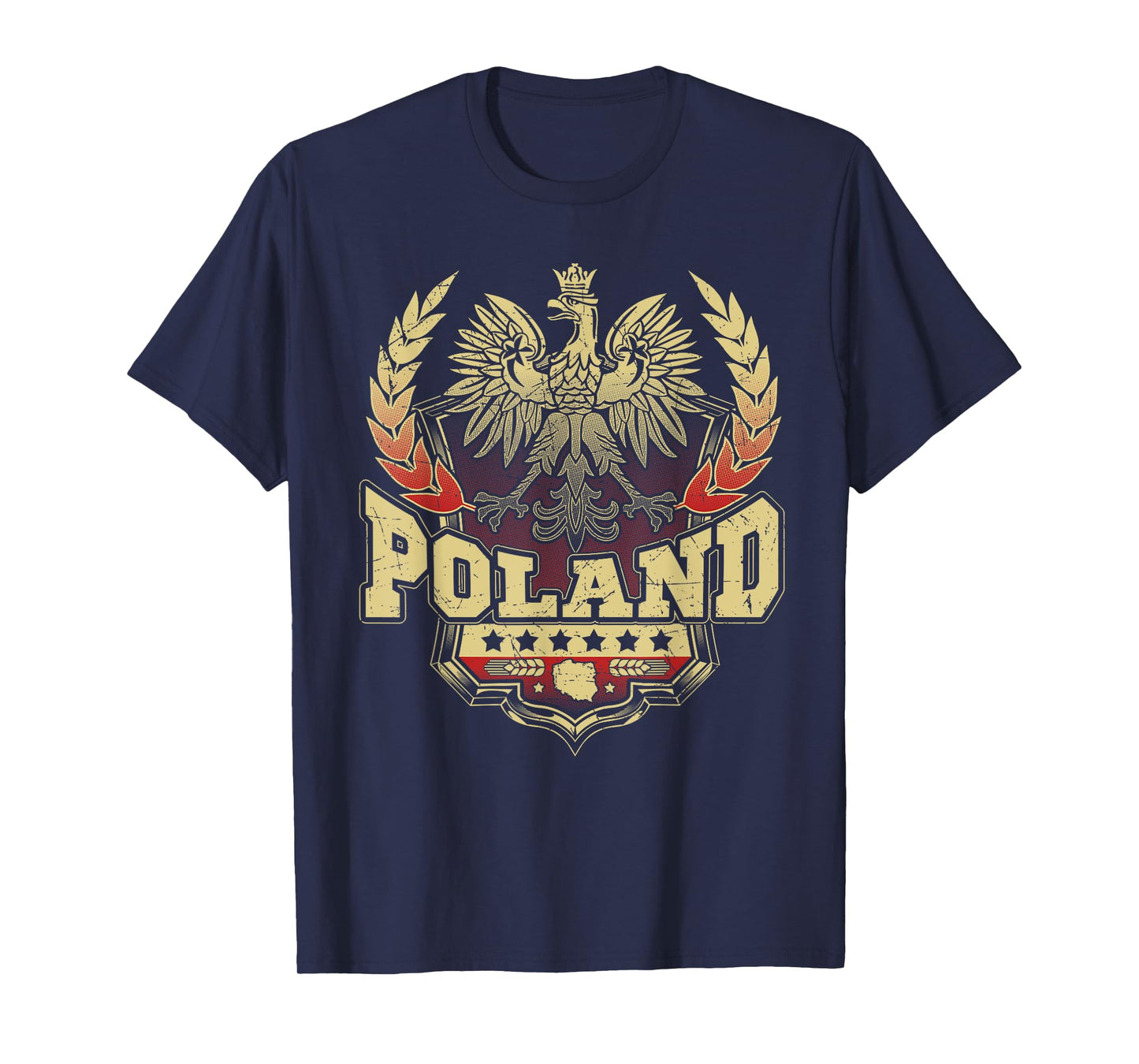 Dyngus Day Shirt Poland Polish Pride Vintage Eagle Drinking T-Shirt