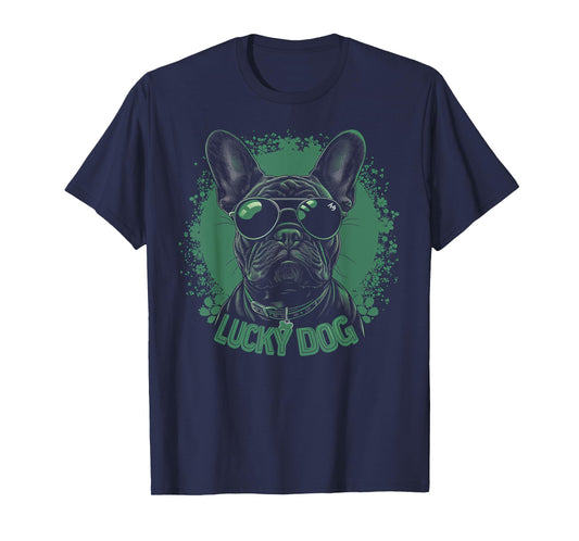French Bulldog Dog - St. Patrick's Day Saint Paddy's Irish T-Shirt for Men Women Kids