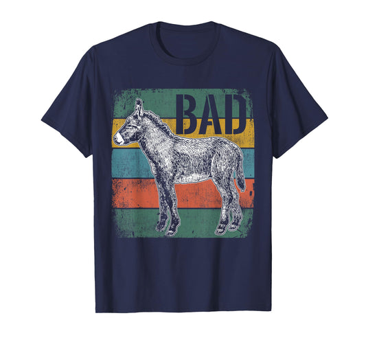 Bad Ass Badass Donkey Cool Cute Donkeys Meme T-Shirt
