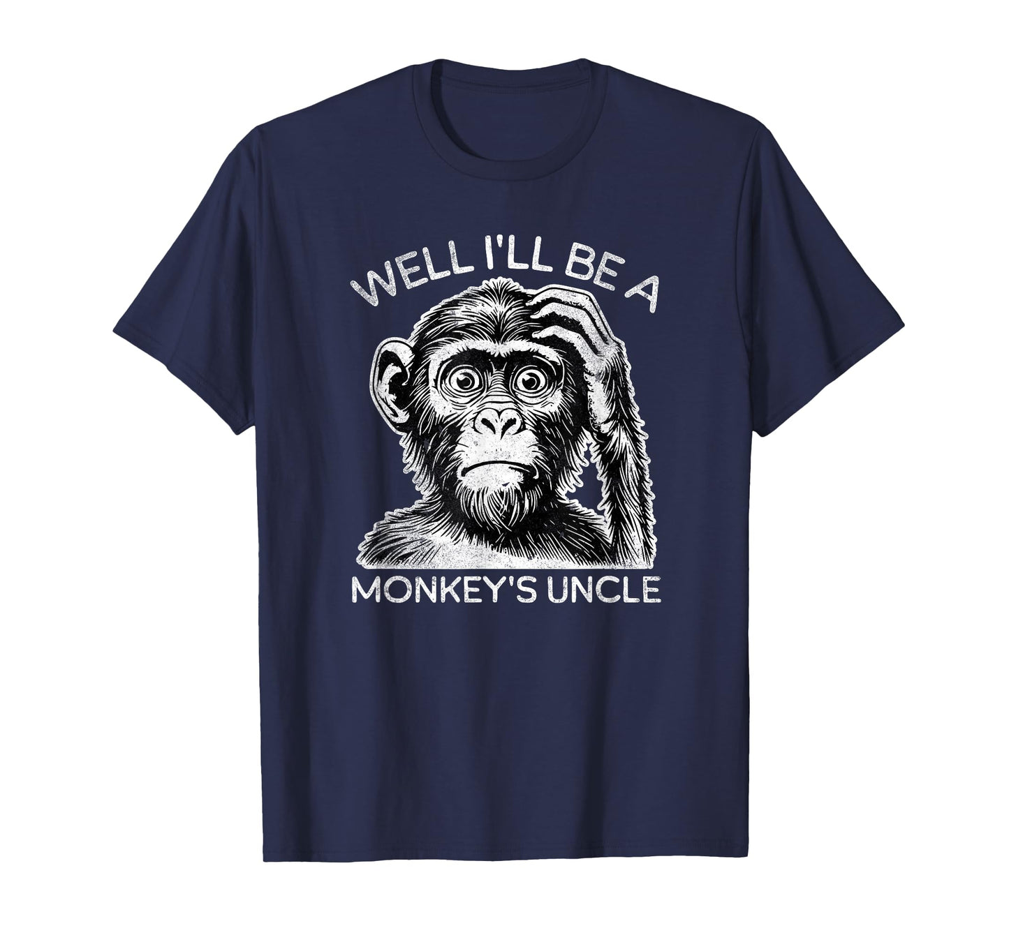 Well I'll Be a Monkey's Uncle Funny Teacher and Student T-Shirt