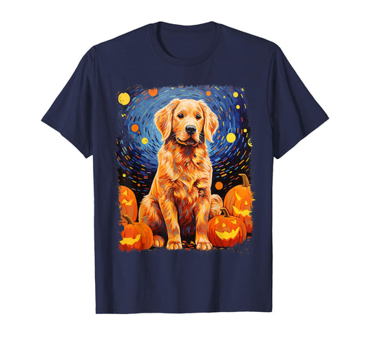 Golden Retriever Halloween T-Shirt