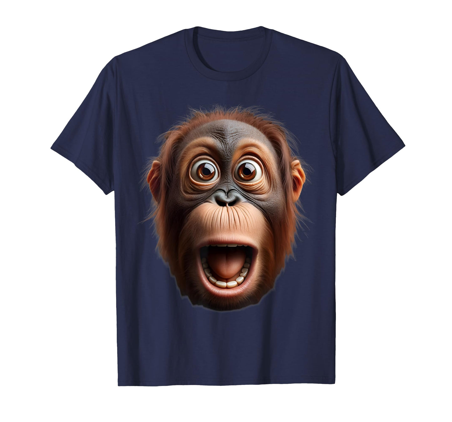 Funny Monkey Face orangutan T-Shirt