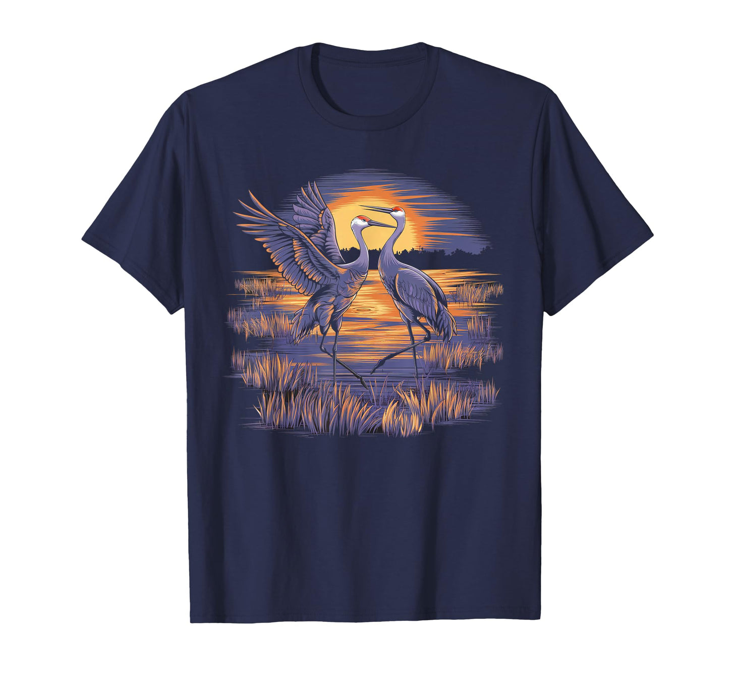 Sandhill Crane – Majestic Bird Lover Design T-Shirt