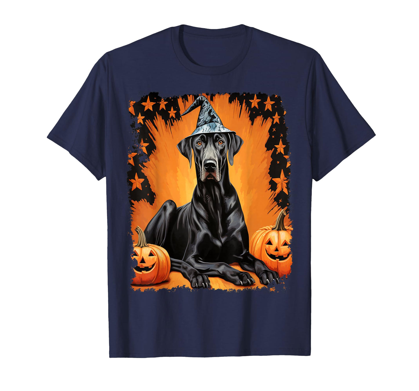 Great Dane Halloween Dog T-Shirt