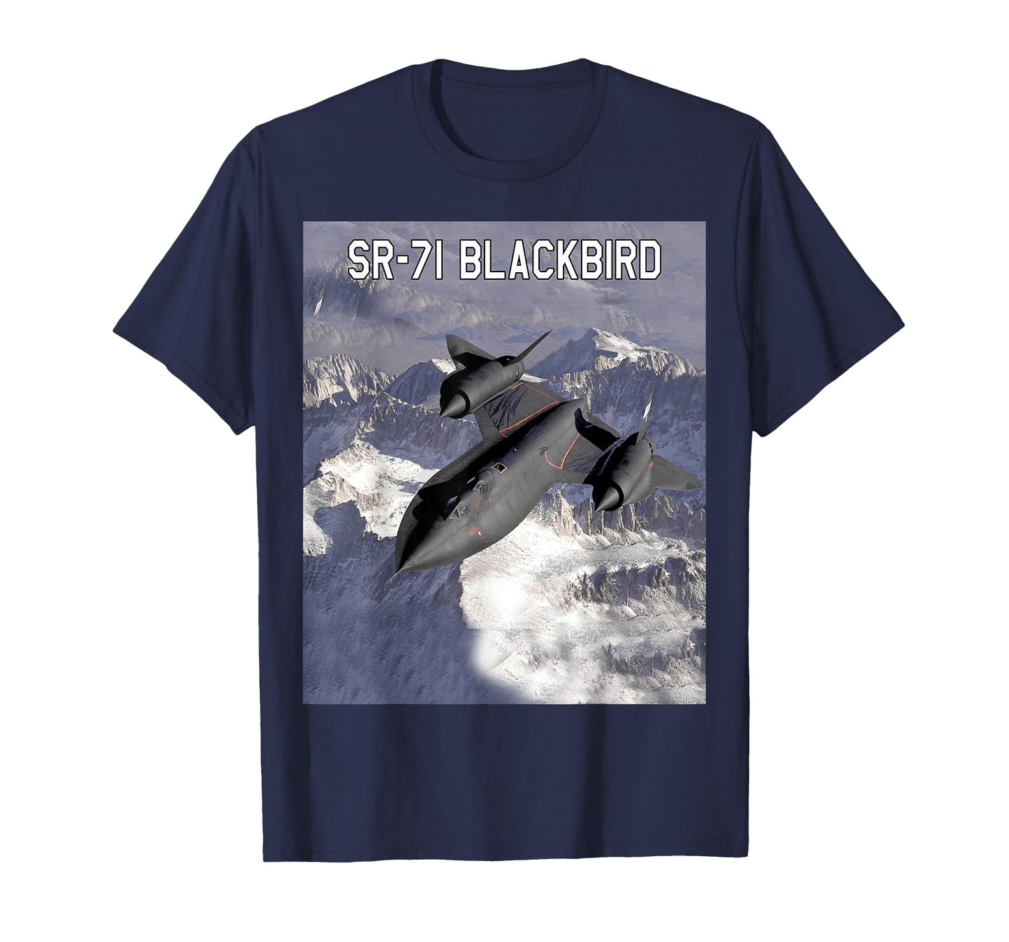SR-71 Blackbird Reconnaissance Aircraft T-Shirt