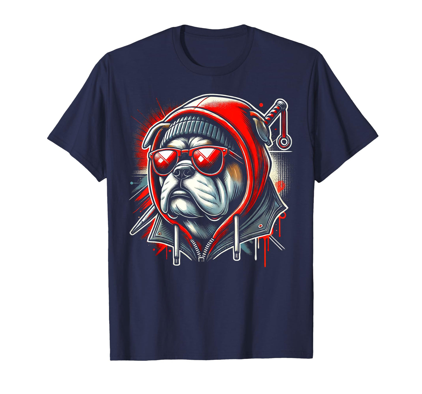 Graphic Bulldog Animal Cute Dogs T-Shirt for Men Women Kids