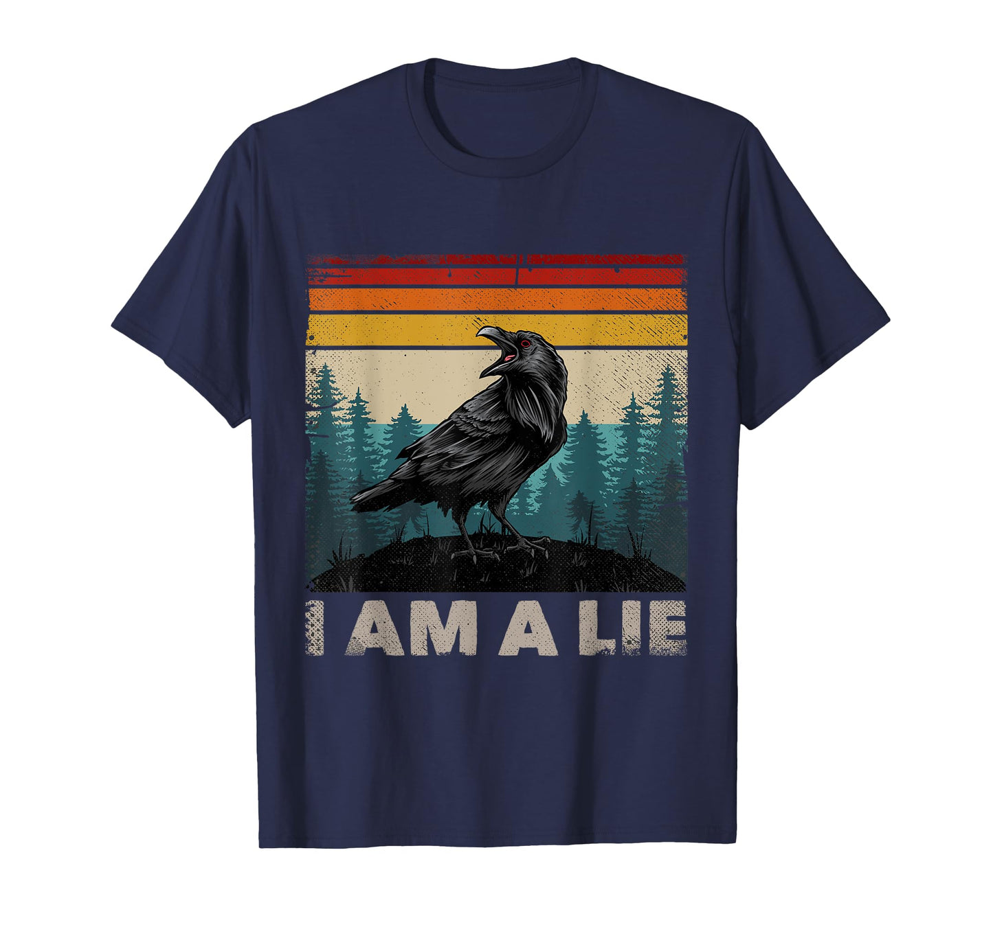 I Am A Lie Birds Not Real Funny Meme T-Shirt
