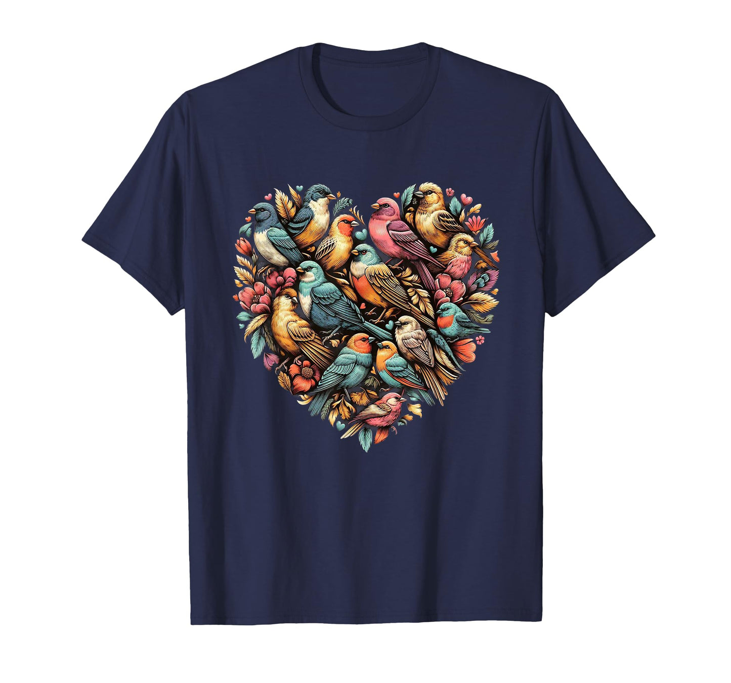 Birds Love Bird watching Birder Nerd Wildlife Birdwatcher T-Shirt