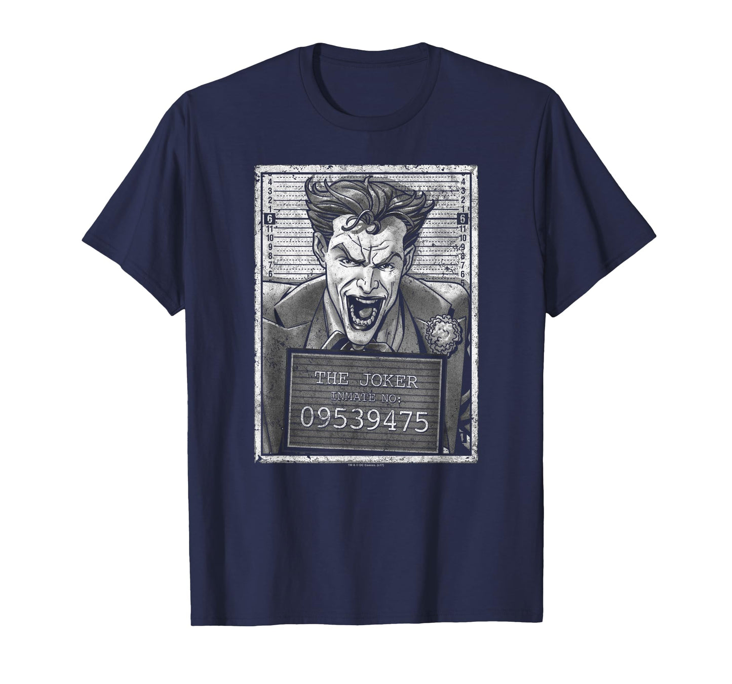Batman Joker Inmate T Shirt T-Shirt