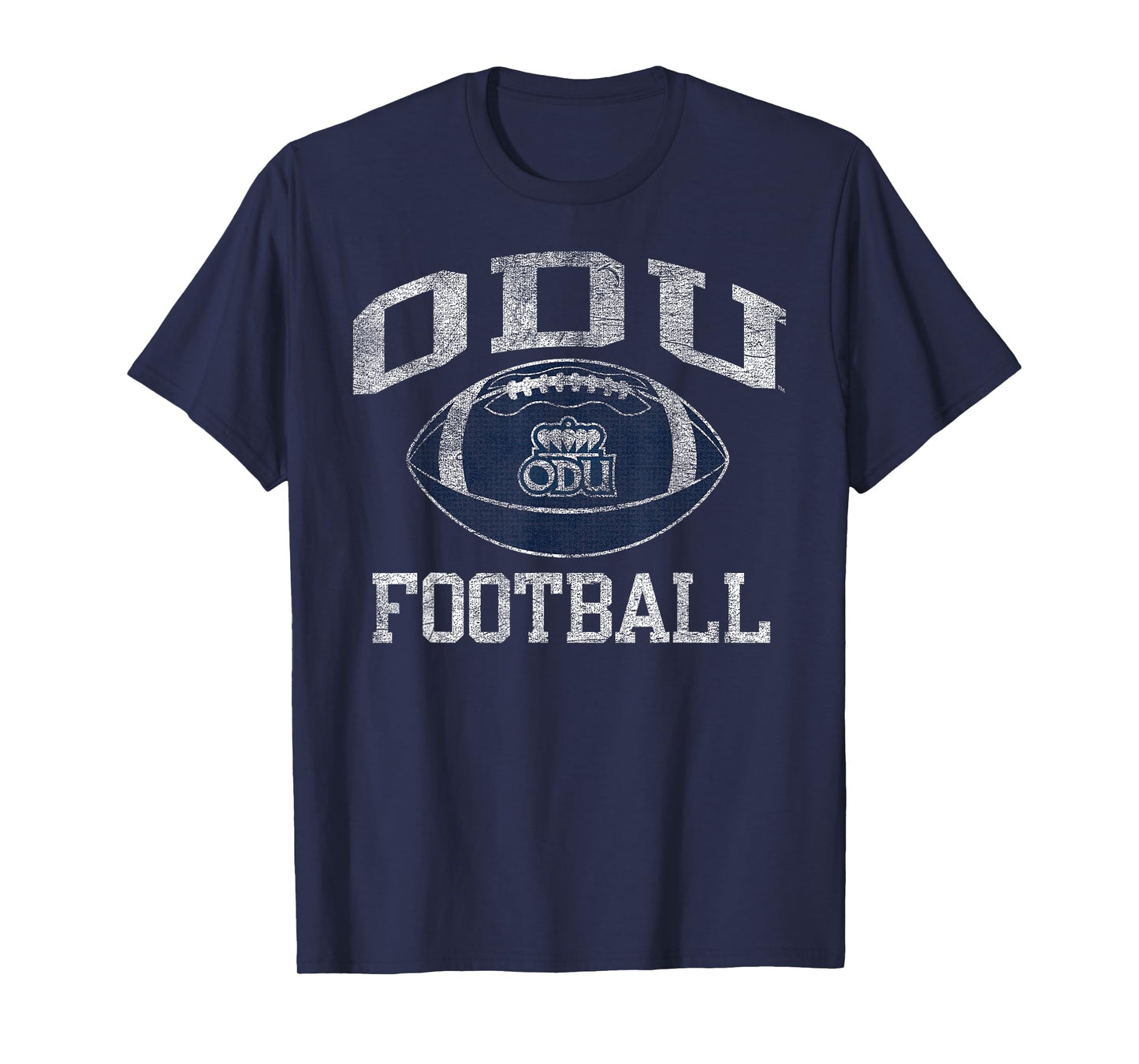 Old Dominion Monarchs Football Intensity Navy T-Shirt