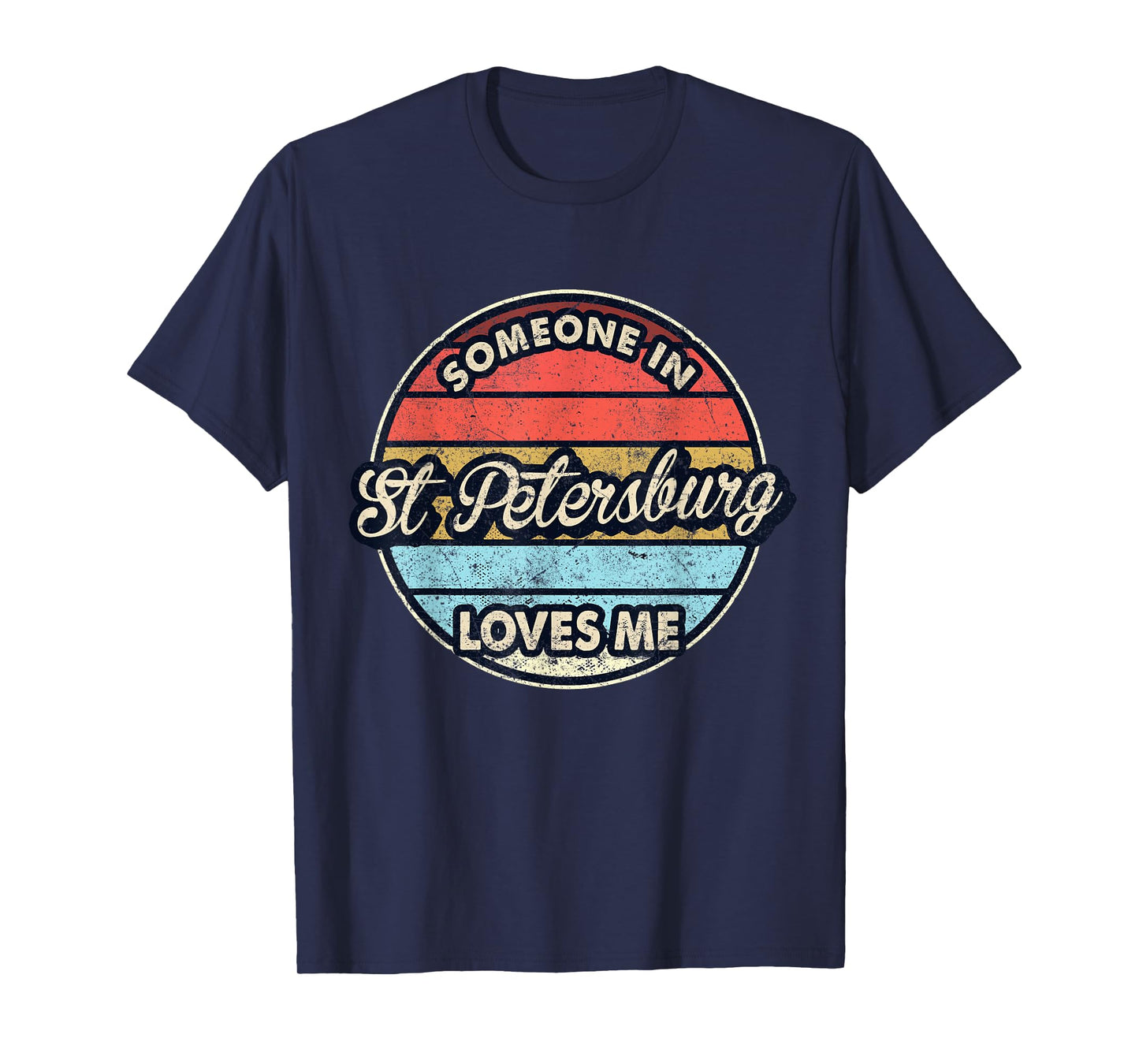 Someone In St Petersburg Loves Me City US USA T-Shirt