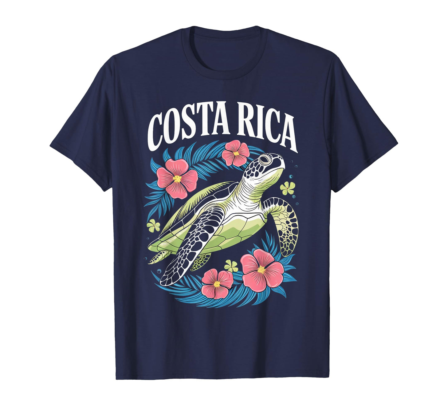 Costa Rica Turtle Sea Vacation Tropical Pura Vida Costa Rica T-Shirt