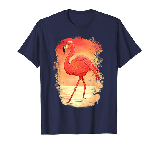 Flamingo Bird Design Animal Bird Animals T-Shirt