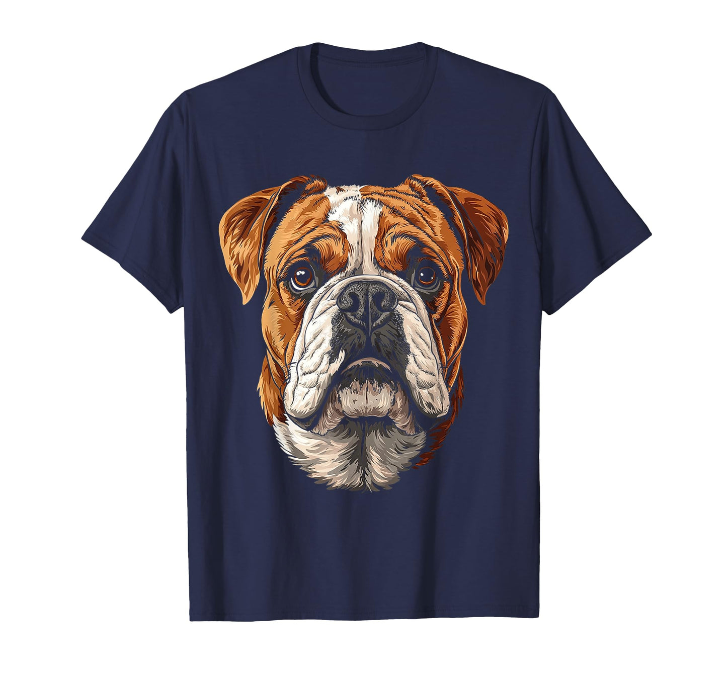 British Bulldog Dog Graphic Pet Art British Bulldog Men Women Kids T-Shirt