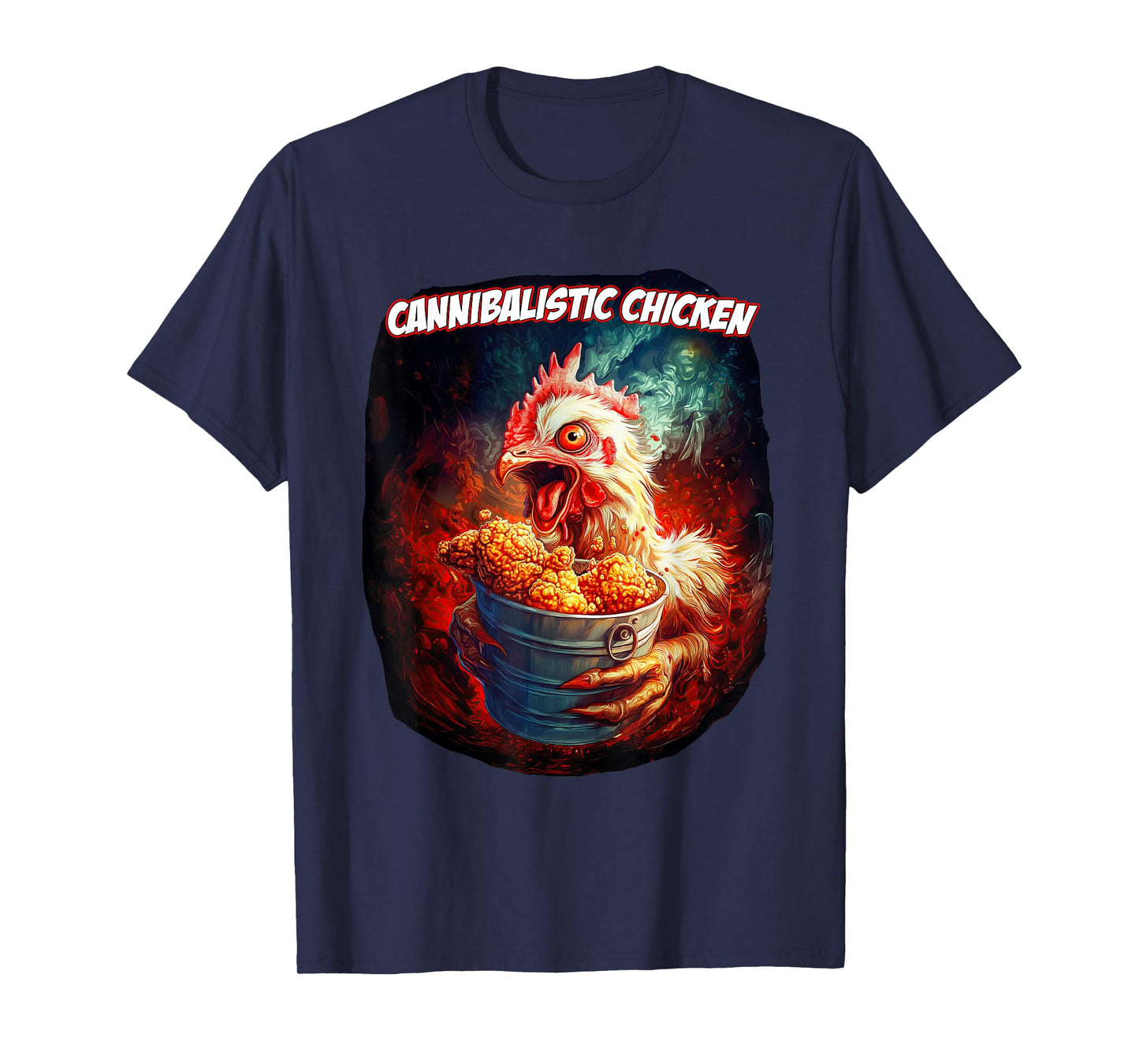Cannibalistic Chicken Band T-Shirt