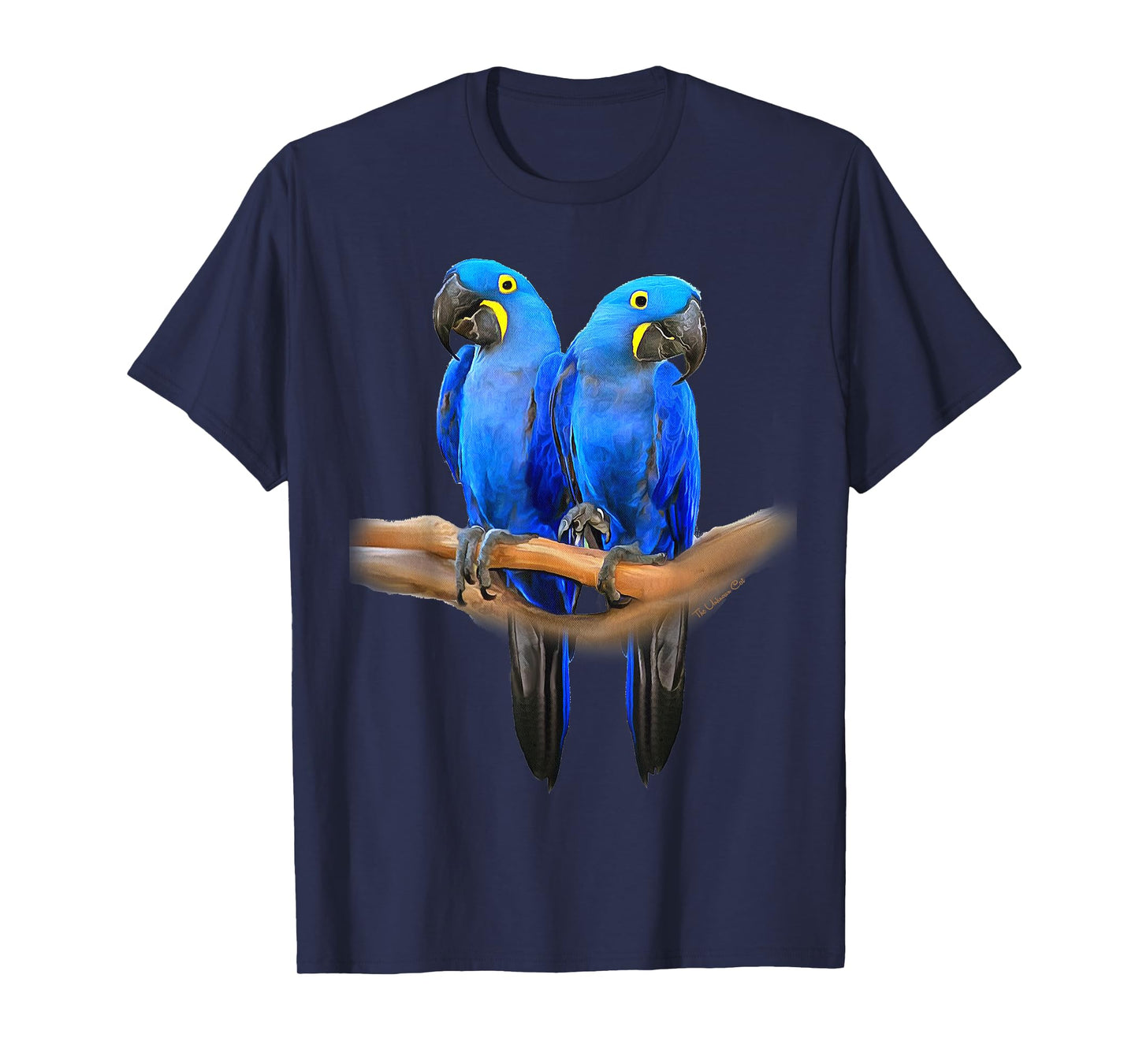Hyacinth Macaw Pair Tee T-Shirt