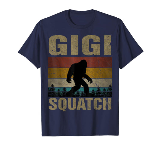 Gigi Squatch Bigfoot Gigi Sasquatch Yeti Family Matching T-Shirt