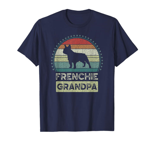 Frenchie Grandpa Father's Day, French Bulldog T-Shirt