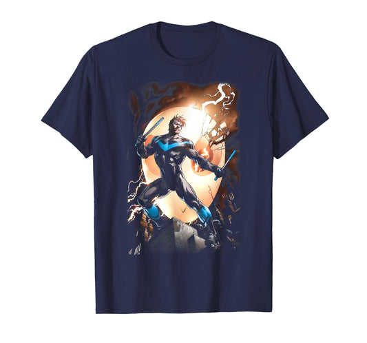 Batman Nightwing Against Owls T-Shirt