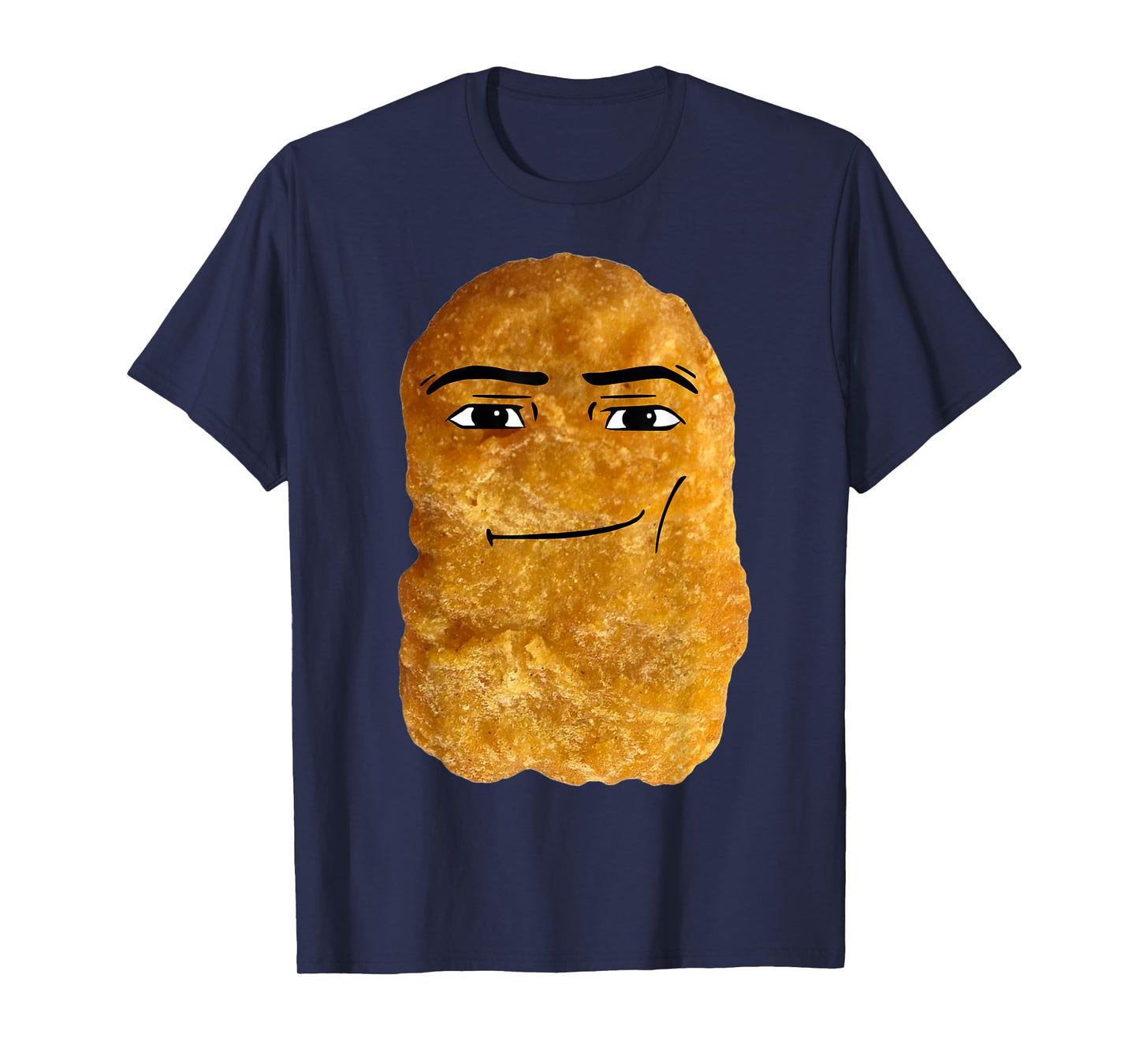 Chicken Nugget Meme T-Shirt, Small, Black