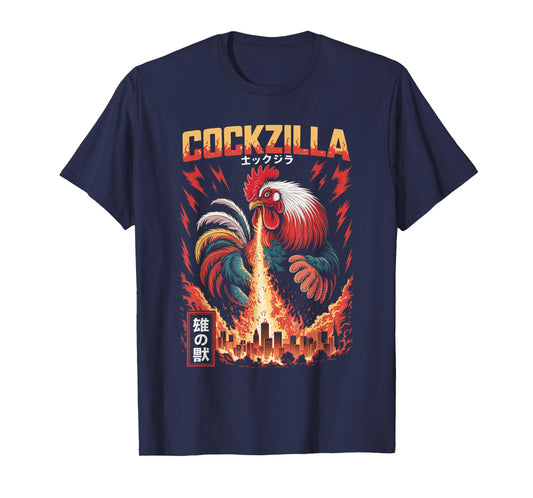 Rooster Art JapaneseChicken Cute Chicken Lover T-Shirt