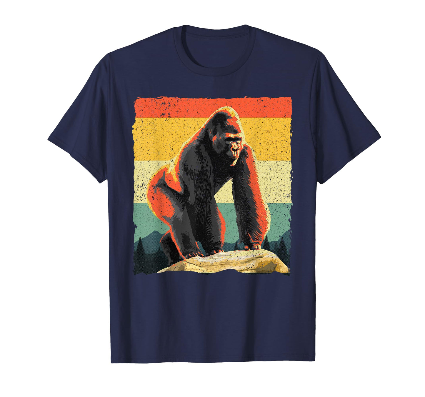 Cool Gorilla Design For Men Women Primate Gorilla Animal T-Shirt