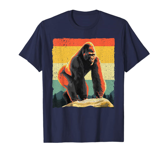 Cool Gorilla Design For Men Women Primate Gorilla Animal T-Shirt