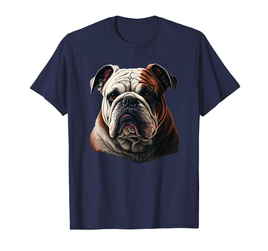 Funny Bulldog Dog Men Women Girls Kids T-Shirt