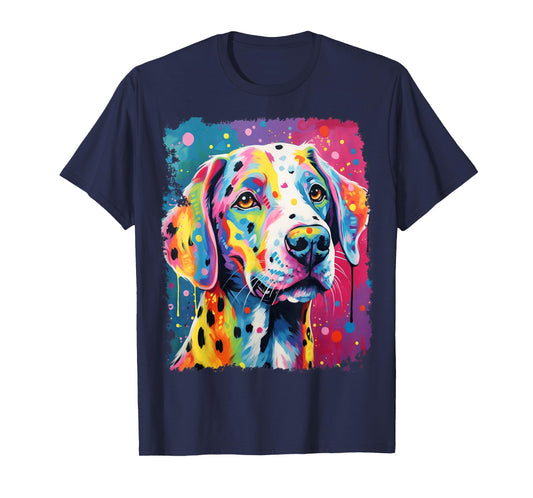Pop Art Dog Dalmatian T-Shirt