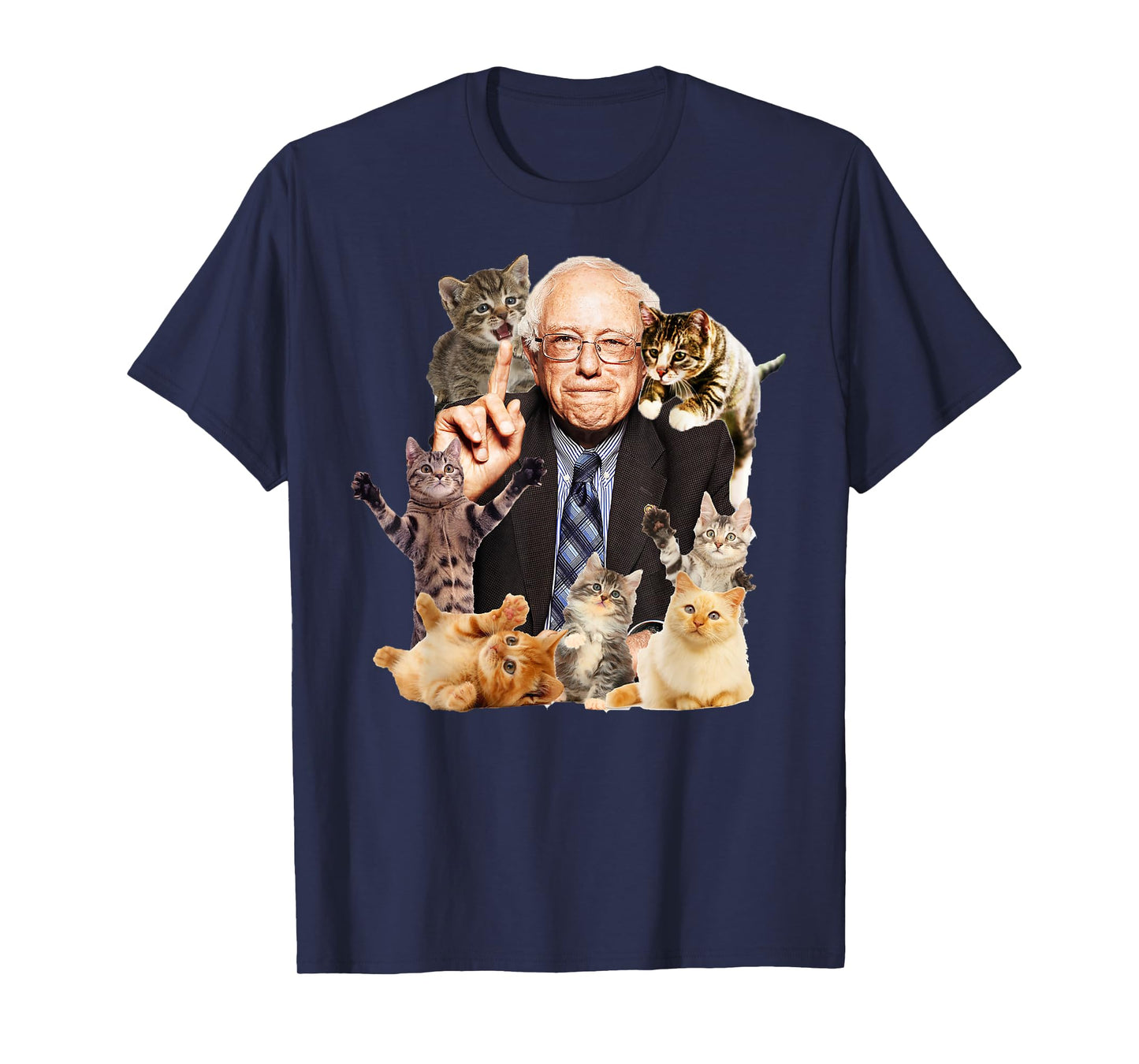 Bernie and Cats - Feel the Purr T-Shirt