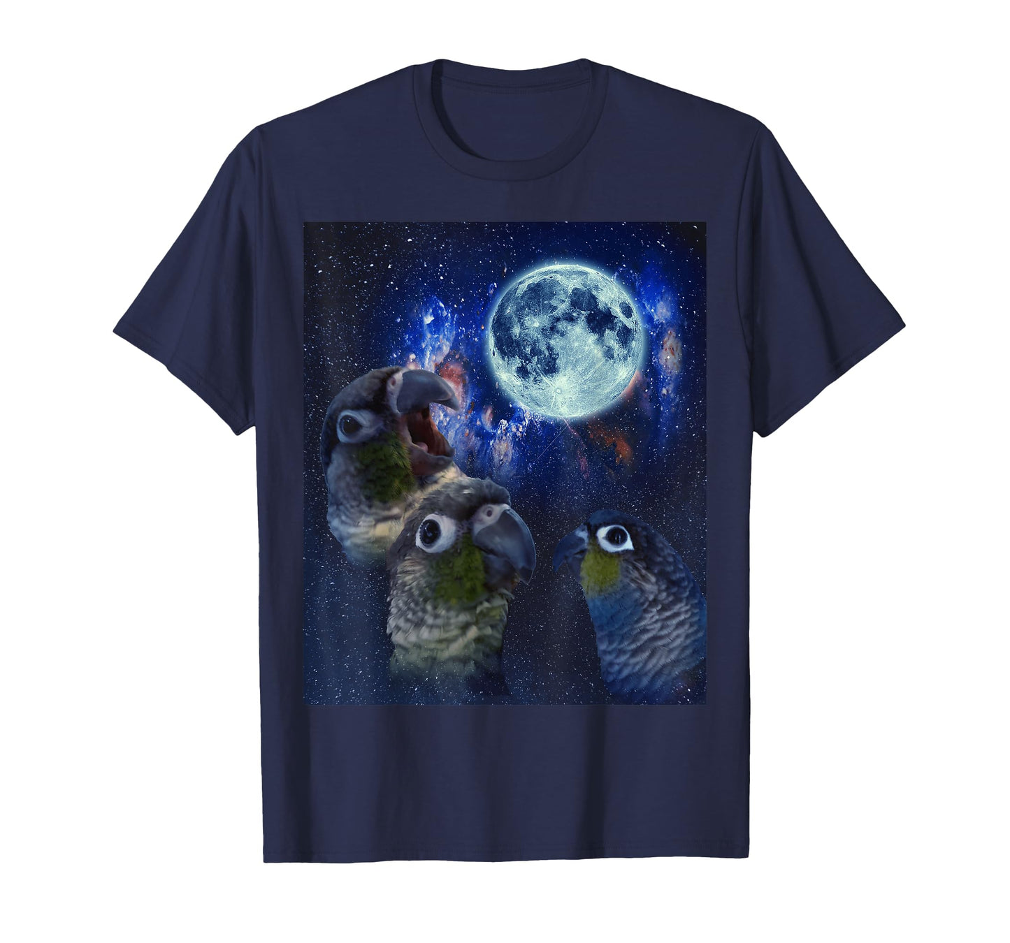 Conures howling at the moon T-Shirt