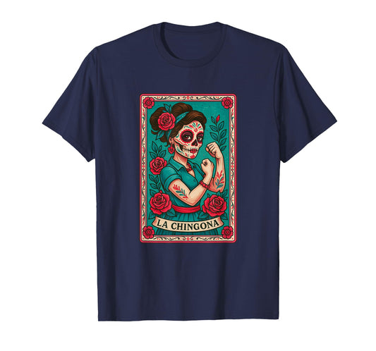 La Chingona Funny Spanish-Mexican Bingo Gifts for Women T-Shirt