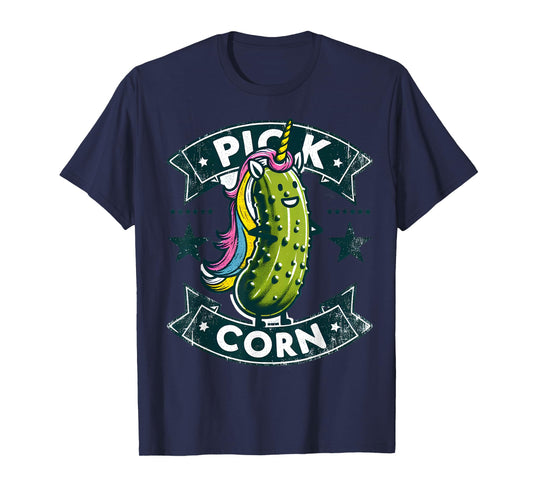 Pickle Unicorn Vintage T-Shirt