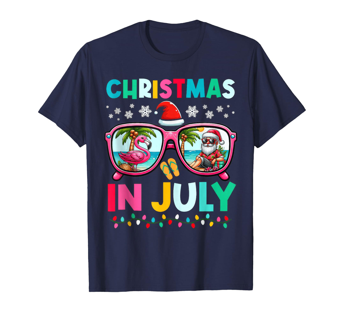 Christmas In July Christmas Summer Xmas T-Shirt